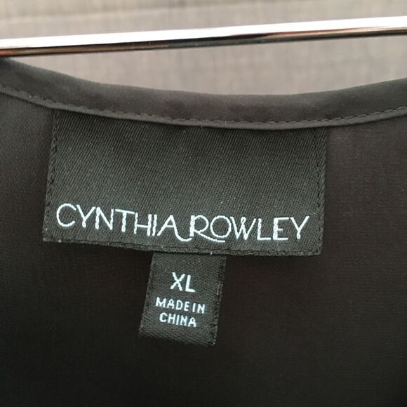 Cynthia Rowley Silky Gray Sleeveless Tunic - Picture 5 of 5